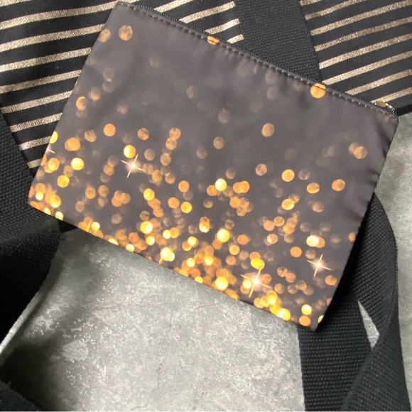 Canvas Tote w/Cosmetic Bag NEW - Picture 8 of 11